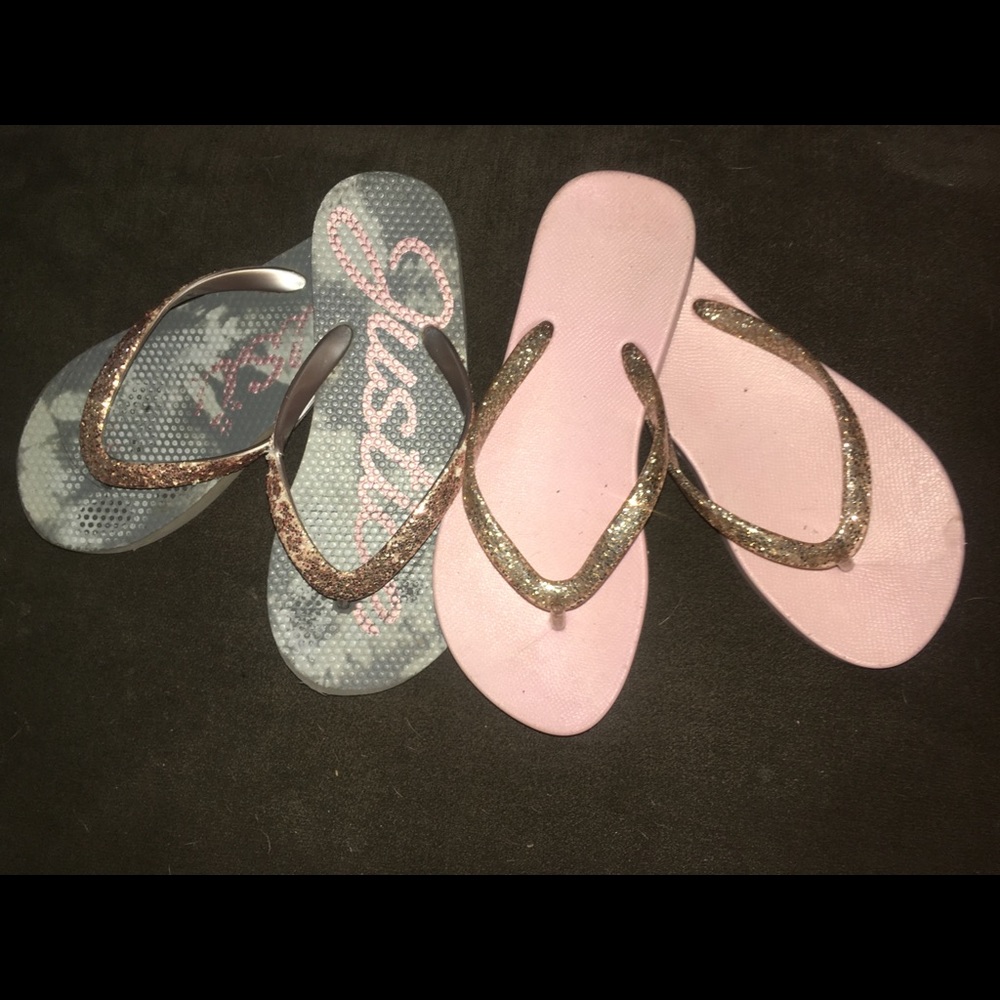 JUSTICE FLIP FLOPS♥️♥️